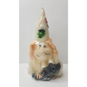Vintage Franks Best Value Ghost Goblin Candle New in Packaging 4.5" SKU H27